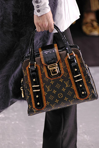 Louis Vuitton 2007 Limited Edition Shearling Storm Bag For Sale at